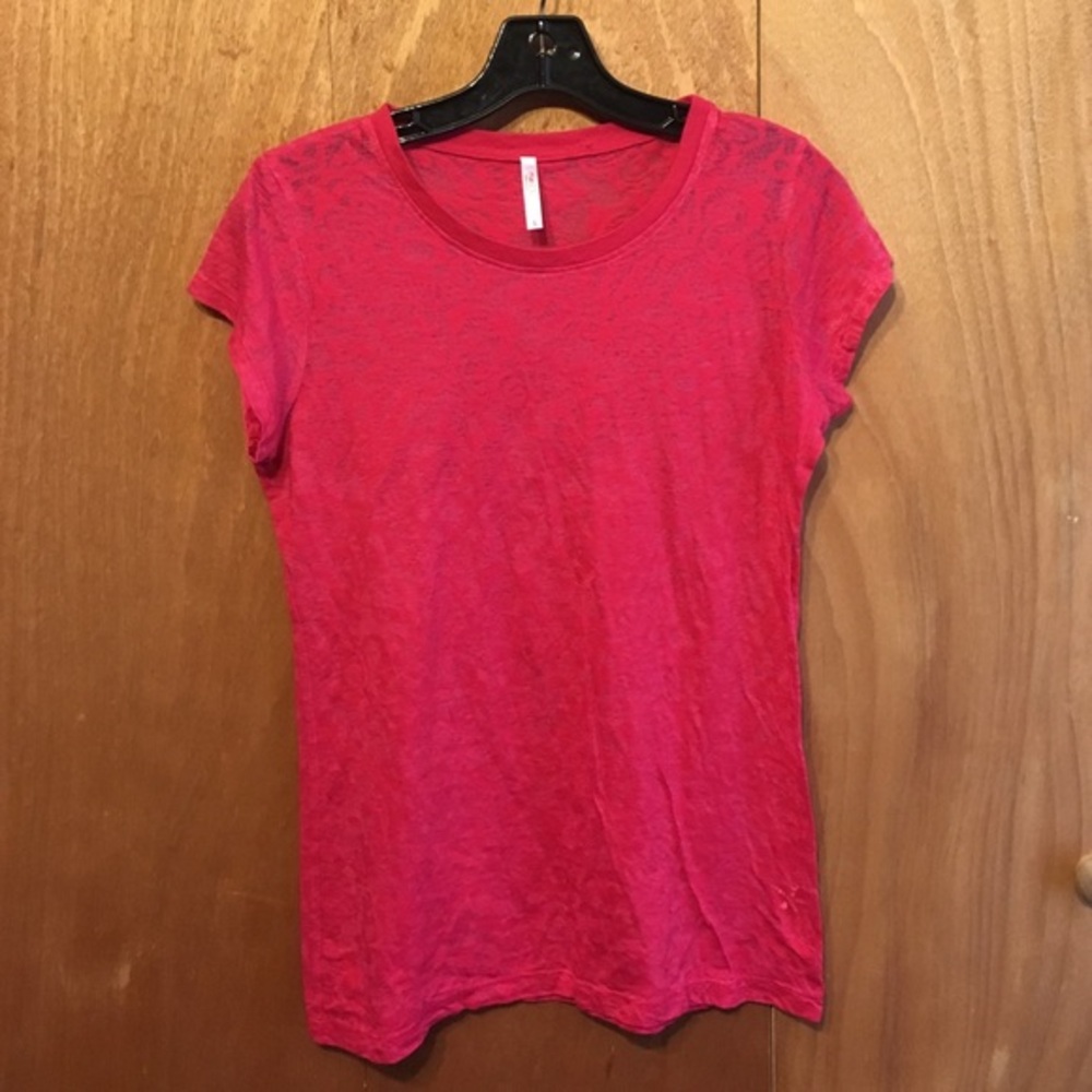 See-through patterned rue 21 t-shirt